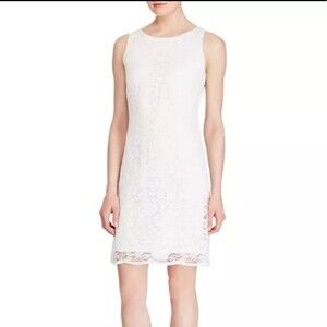 American Living ivory Lace Mini Dress